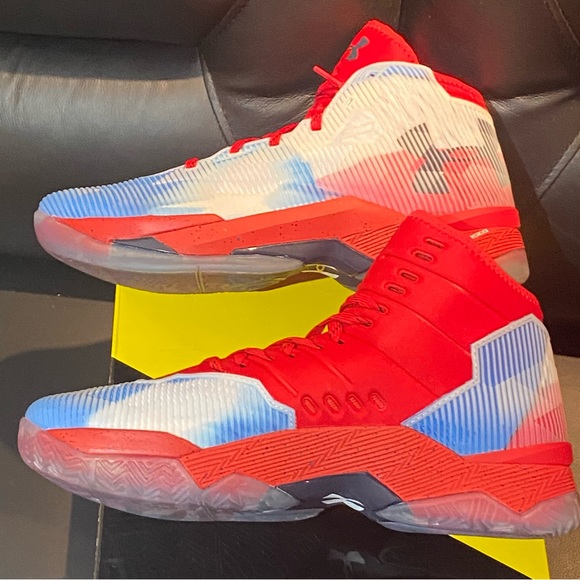 Under Armour Curry 2.5 “Texas Pull-Up” Men’s Size 11 US *New w og Box” - Picture 5 of 10